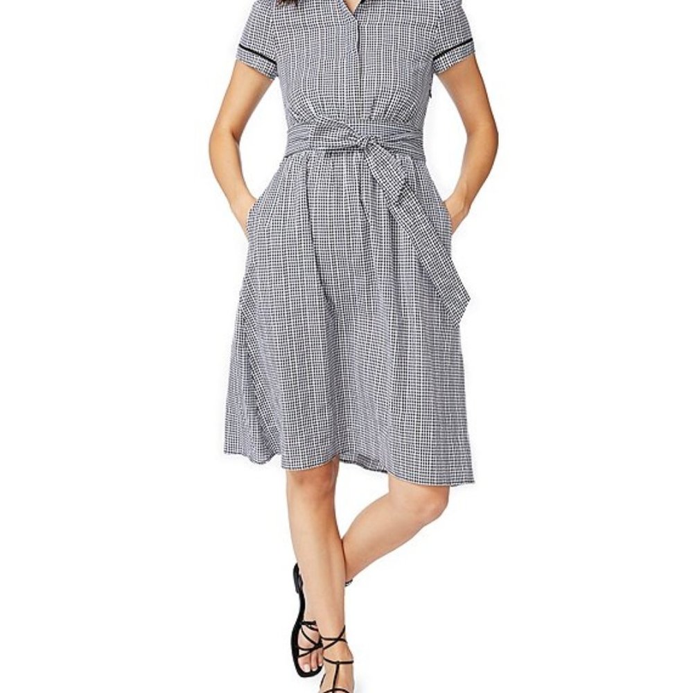 Court & Rowe Gingham Shirt Dress 10